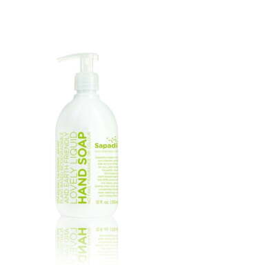 Sapadilla 1812513 Liquid Hand Soap  -  Rosemary + Peppermint 12 oz