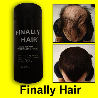 27.5g Keratin Hair Loss Fiber Building Fibers Applicator Bottle Finally Hair Kit