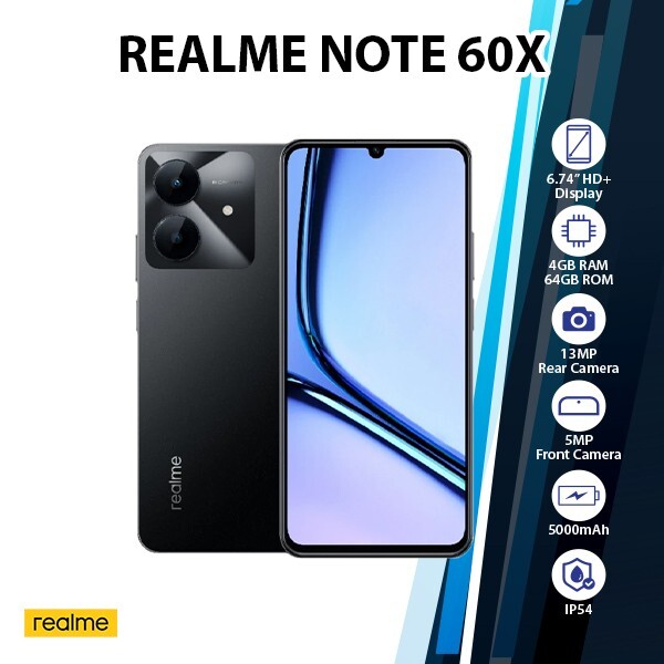 【新品】realme note60 128gb ブラック Amazon.com: Realme Note 60 Dual-SIM 128GB ROM + 4GB RAM (GSM