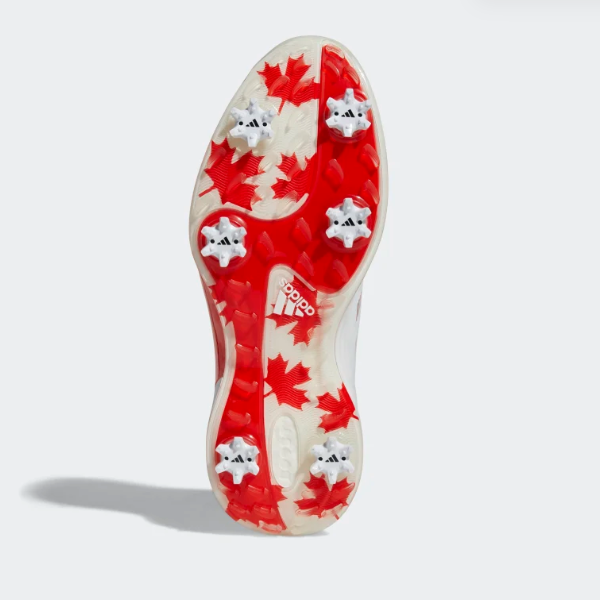 ADIDAS ORIGINALS ADIDAS ZG21 MEN'S GOLF SHOES 'CLOUD WHITE RED' - GY4547 EXPEDITDESHIP