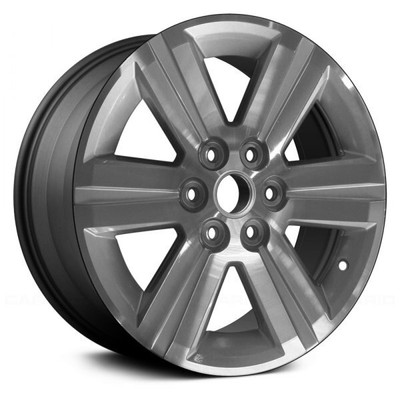 Wheel For 2013-2016 Chevrolet Traverse 18x7.5 Alloy 6 Spoke Machined Charcoal