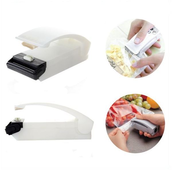 Sigilla Sacchetti Chiudi Buste Busta Termico Termica Casa Portatile Cucina hmj