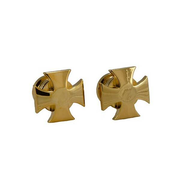 Buttons (2) Iron Cross Gold, 640g