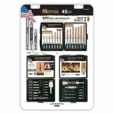 Montana Brand MB-65944 45 Piece Big Sky Drill & Drive Set