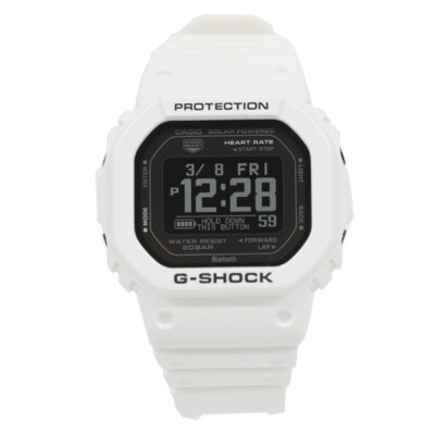 CASIO G-SHOCK DW-H5600-7JR DW-H5600 G-SQUAD Bluetooth Solar Digital White