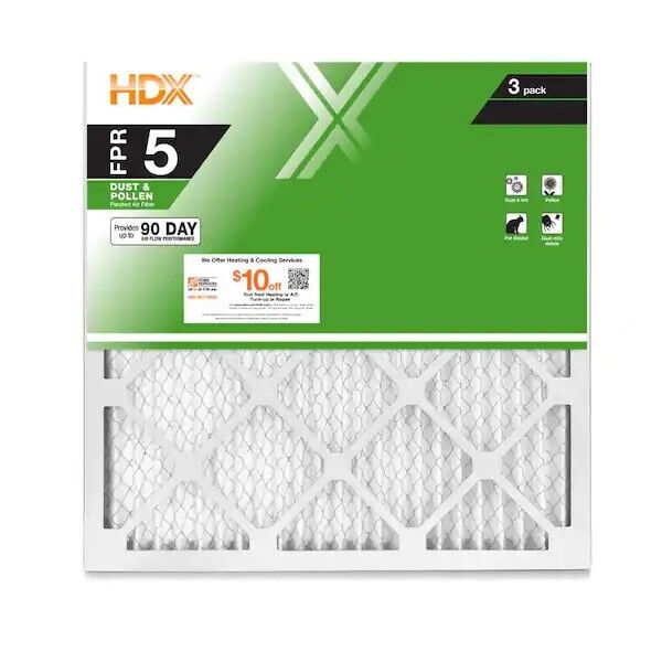. Merv 8 Ac Hvac Fpr 5 3-pack