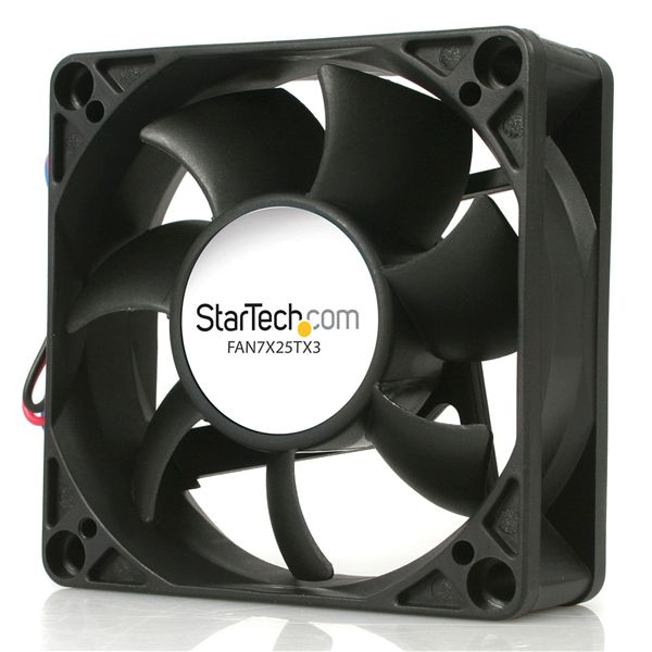 StarTech FAN7X25TX3 70x25mm Replacement Ball Bearing PC Case Fan w TX3