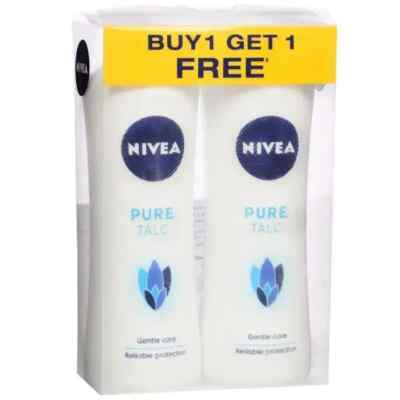 Nivea Pure Talc Gentle Care Reliable Protection - 100 Gram BUY 1 GET 1 FREE