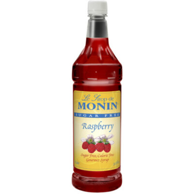Monin 1 Liter Sugar Free Flavoring Syrup, 33.8 oz (select flavor below)