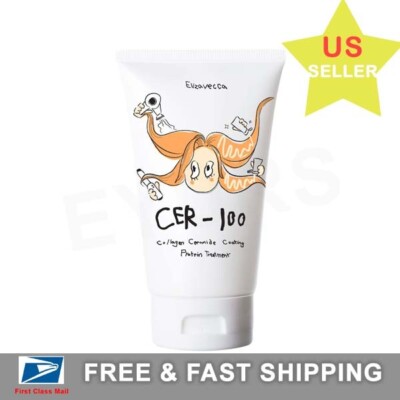 [Elizavecca] CER-100 Collagen Coating Hair Protein Treatment 100ml(US CA Seller)