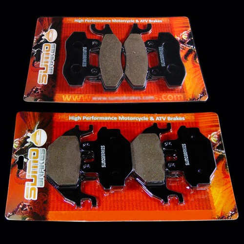 Front+rear Disc Brake Pads For Kawasaki Mule Pro Kaf 820 & 1000 [2015