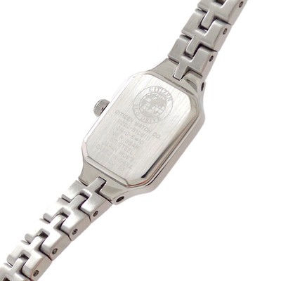 Pre-owned Citizen Key Kii: Eco-drive Eg2040-55a White Accessory Women's Watch In Box