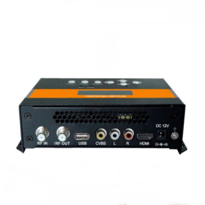 High Quality HD/CVBS To ISDB-T/DVB-T Encoder Modulator Universal