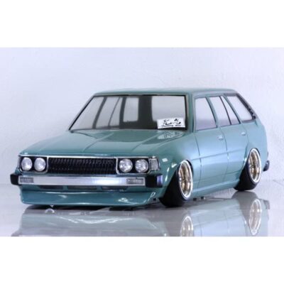 RC 1/10 Toyota Corolla Van KE70 Clear Body Set Unpainted