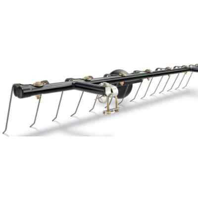 Agri-Fab Durable 42 in. Tine Dethatcher Attachment for Garden Lawn Sweepers