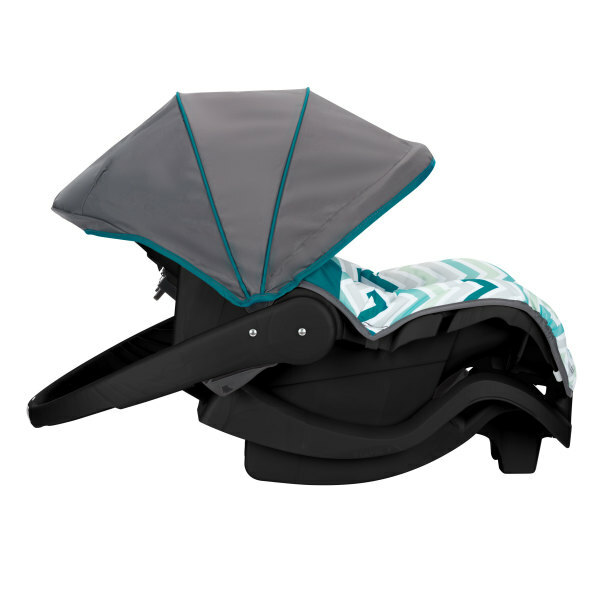 Evenflo Nurture Infant Car Seat Toddler Baby Comfort Carry Pivoting Shade Canopy