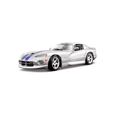 Burago 12041SL DODGE VIPER GTS COUPE ARGENT 1/18 BBURAGO