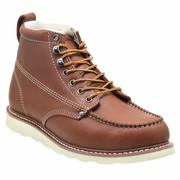 golden fox moc toe work boot