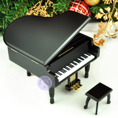 BinkeGG Play (Music Box Dancer) Plastic Rotating Music Box With Sankyo Musical Movement (65 Tunes Option