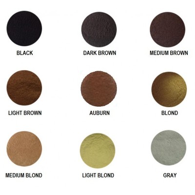 hair building natural fiber 25g light brown medium brown dark