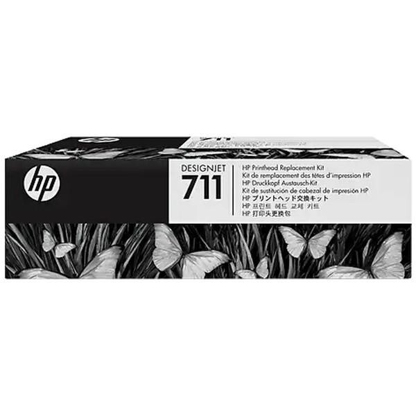 HP C1Q10A OEM HP 711 Genuine Ink Cartridge Printhead Replacement Kit PRE