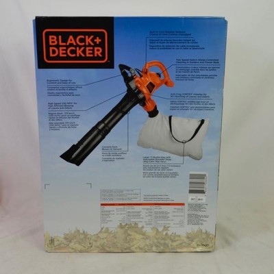 BLACK+DECKER BV3600 12Amp Blower Vacuum