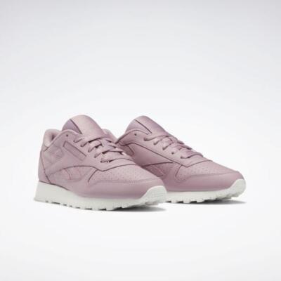 Reebok Women's Classic Leather Running Sneakers GW3800 Infused Lilac/White