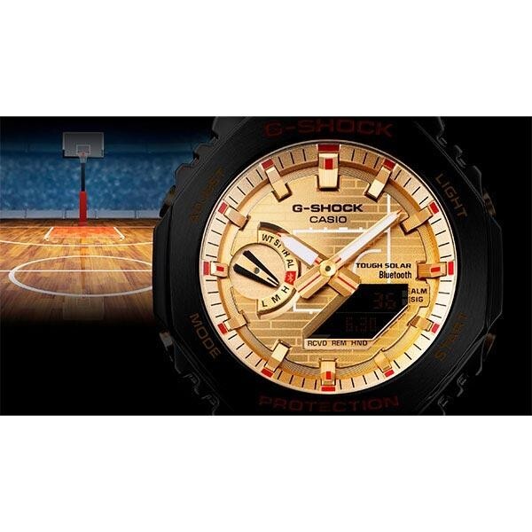 Pre-owned Casio G-shock Gbm-2100rh-1ajr Rui Hachimura Signature Model Tough Solar Japan