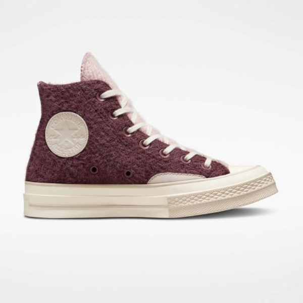 Кроссовки Converse Chuck 70 Cozy Utility "Dark Wine" - A01339C