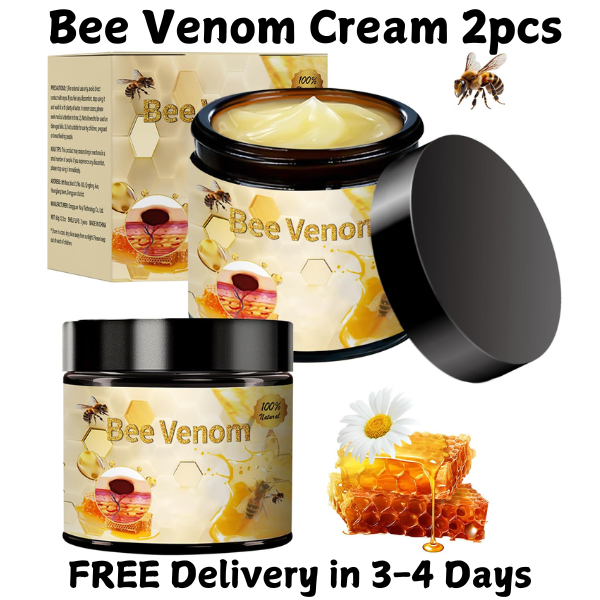 2Pcs Bee Venom Repair Creams, 2024 Professional Formula for Skin Treatment.