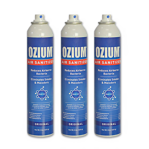 (3 PACK) Ozium Air Sanitizer 8 Oz