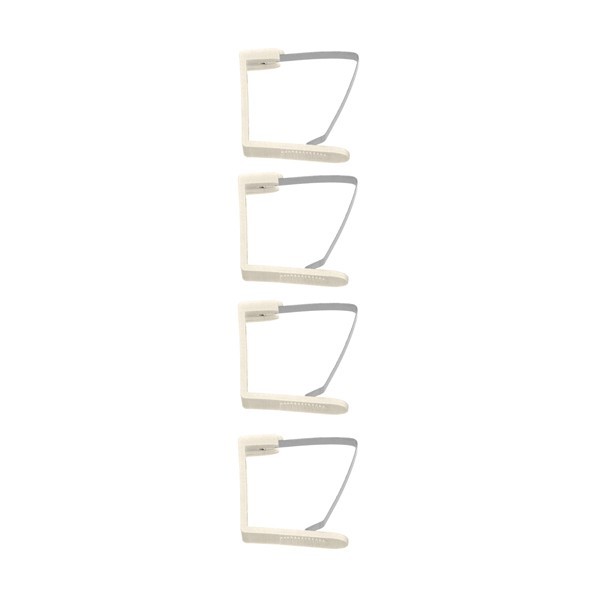 Set 4 Reggi Ferma Tovaglia Fermatovaglia Tavoli Giardino Max 4cm dfh