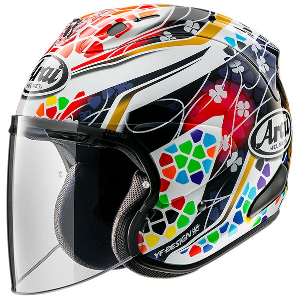Arai Open Face Helmet SZ-R VAS RAM-X VZ-RAM NAKAGAMI GP2