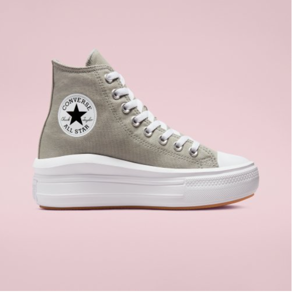 Высокие кроссовки Converse Chuck Taylor All Star Move Lift Slate Sage - A00562C