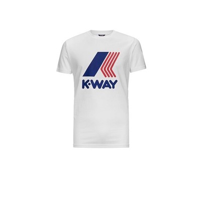 

Детская футболка K-WAY Pete с логотипом Macro K009FF0 Белая 10–16 лет, White