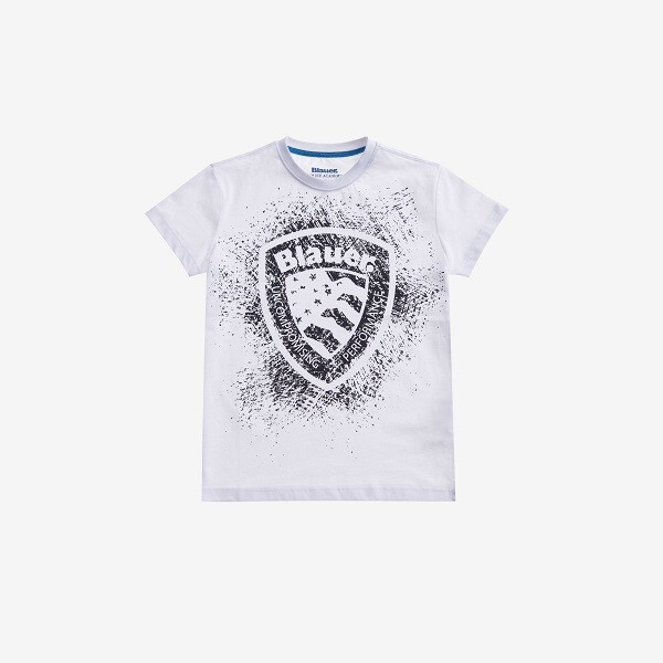 

Футболка Blauer Детская футболка Shield Blauer USA 21SBLKH02143 Белый 10-16 лет