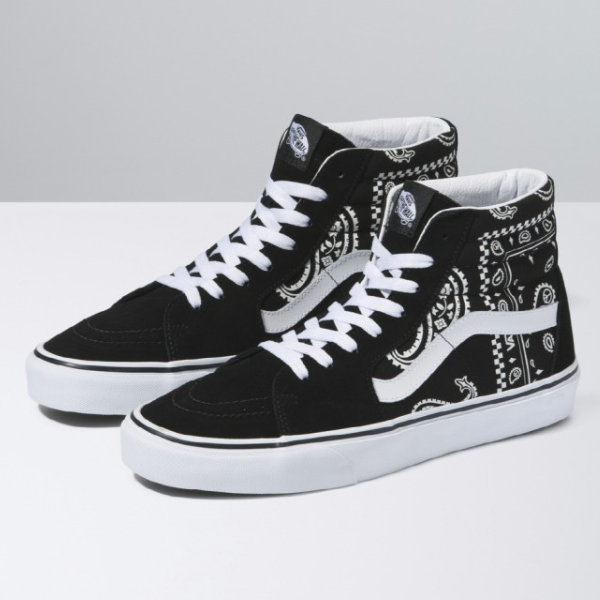 

Кроссовки Vans Peace Paisley SK8-HI -quot;черные-quot; - VN0A5JMJB0E Expeditedship, Черный, Vans Peace Paisley SK8-HI