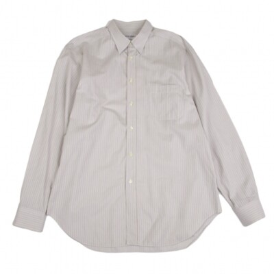 トップス GIORGIO ARMANI L/S shirt GIORGIO ARMANI Cotton Striped Long Sleeve Shirt Size 41(K