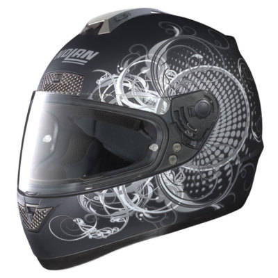 CASCO NOLAN N63 - N 63 WING Colore 19 Nero Opaco Tg.XL