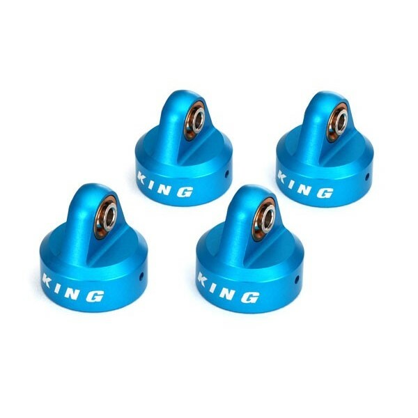 Traxxas UDR King Shocks Blue Aluminum Shock Caps (4) 8457 Unlimited