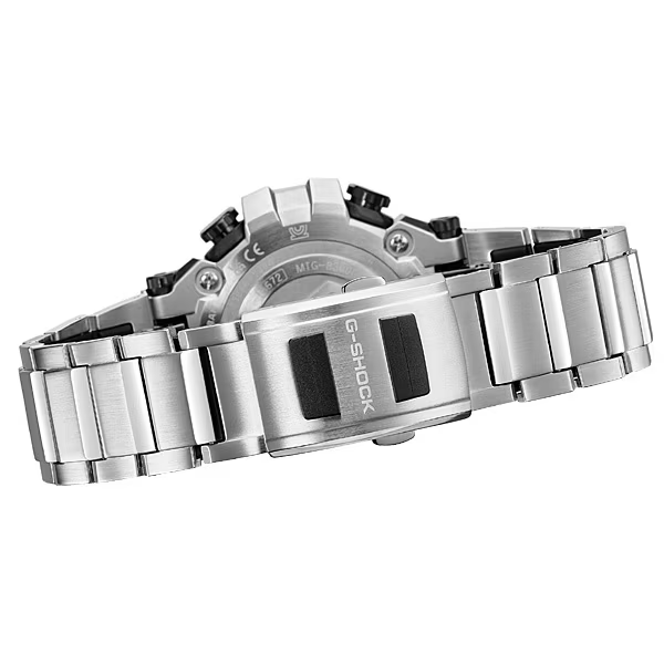 Pre-owned Casio G-shock Mtg-b3000d-1ajf Mt-g Series Men's Wrist Watch Metal Band Silver