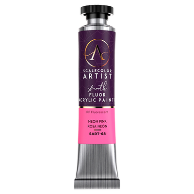 Scale75 SART-68 Neon Pink Premium Acrylic Paint 20ml Brush Airbrush New