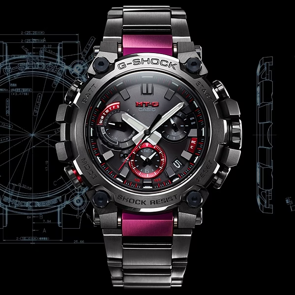 CASIO CASIO G-SHOCK MTG-B3000BD-1AJF MT-G SERIES MEN'S WRIST WATCH METAL BAND BLACK N