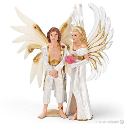 NEW SCHLEICH Bayala 70435 Sireel & Solfur Fairy Wedding Set - RETIRED