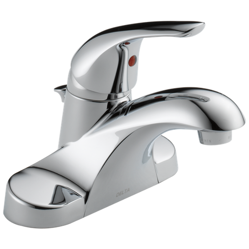 Delta Foundations Bathroom Faucet Plastic Pop-Up Chrome-Certified Refurbished