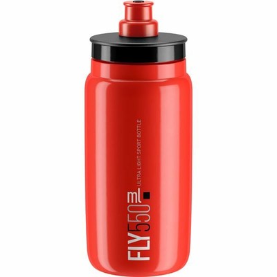 Elite Fly, red with black logo, 550 ml