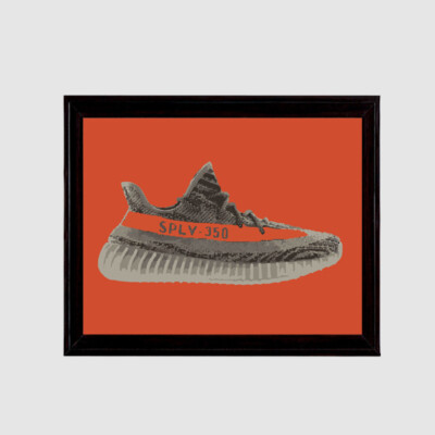 ADIDAS YEEZY BOOST 350 V2 BELUGA ART PRINT 11x17 KANYE ILLUSTRATION SNEAKER 1