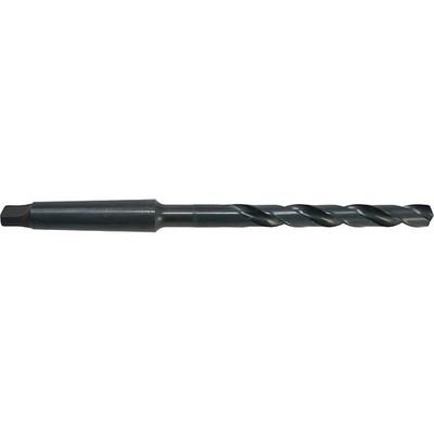 Chicago Latrobe 1in Taper Shank Drill Bit HSS 118° MT3 Black Oxide 110