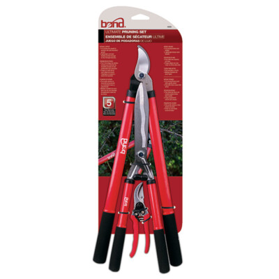 Bond 5945 Cmbo Pruner Set Inclds 24'' Bypss Lopper 21'' Hdge Shear 8'' Bypss Pruner