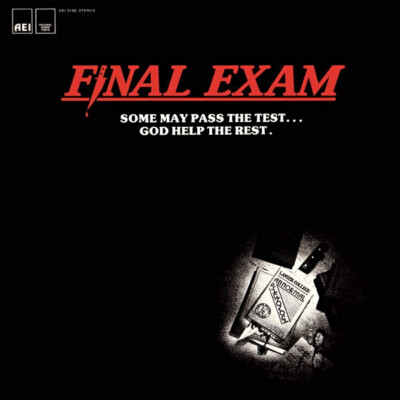 Final Exam Soundtrack Vinyl LP, Gary Scott, AEI Records 1981